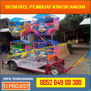 Bengkel pembuat kincir angin, komedi putar, bianglala mini, kincir angin mini, odong odong gerobak kincir angin