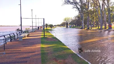 inundacion crecida río uruguay