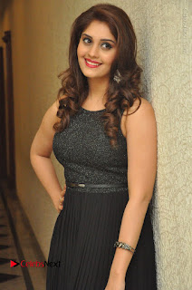 Actress Surabhi Stills in Black Long Dress at turodu Audio Launch  0033.JPG