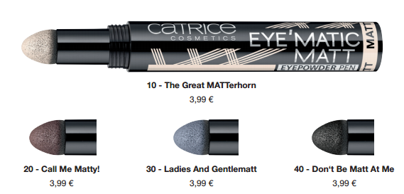 Catrice Eye‘Matic Matt Eyepowder Pen