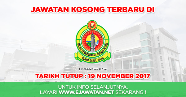 Majlis Perbandaran Sungai Petani (MPSPK) - 19 November ...
