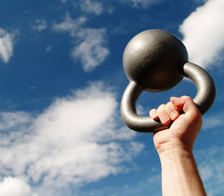 kettlebells