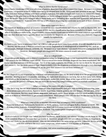 Ehlers Danlos Syndrome EDS Awareness Sheet