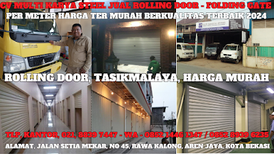 GAMBAR, DAFTAR, HARGA, TERBARU, 2024, PINTU, LIPAT, ROLLING DOOR, ALUMINIUM, PER METER, MURAH, TASIKMALAYA