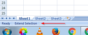 Excel-Extended-Selection-Mode