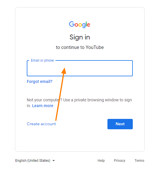 sign in to gmail