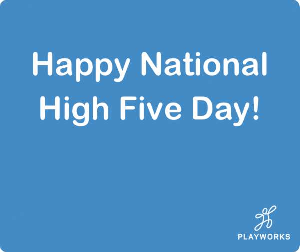 National High Five Day Wishes Unique Image