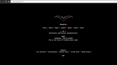 Website KPAI bajak hacker