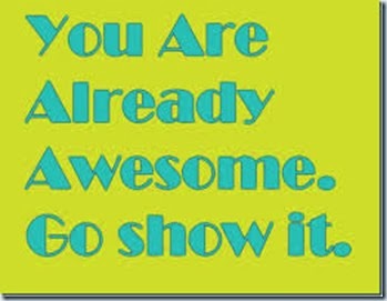 you are awesome