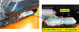 Solution: Ink absorber full error, support code 5B02, 5B03, 5B04, 5B05 on Canon MX370, MX390, MX430, MX450, MX510, MX520 series