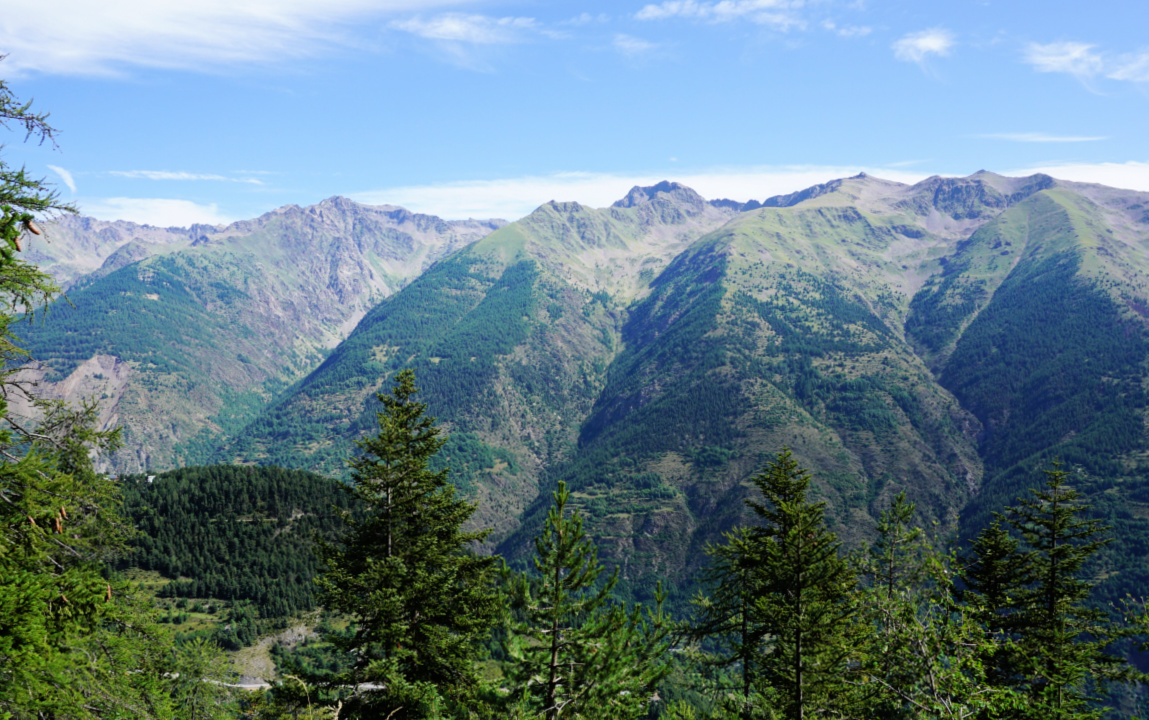 View from Belvédère des Chamois