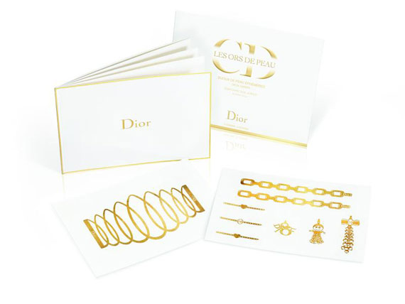 Dior Les Ors de Peau Tattoos