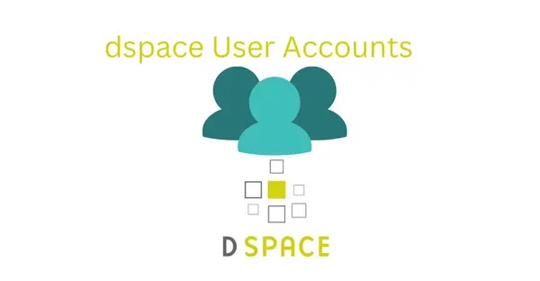 Manage dspace user accounts