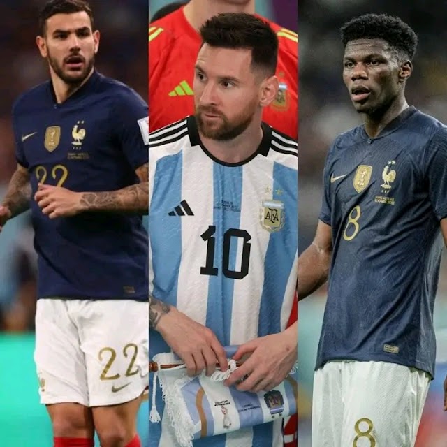 "We no dey fear Emilokan Messi, Mbappe Sabi Ball Pass am" - France Players Brag Ahead of World Cup Final