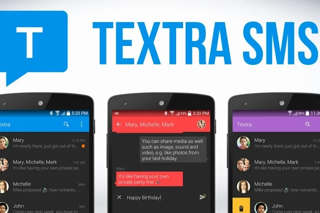 تحميل تطبيق Textra SMS Pro