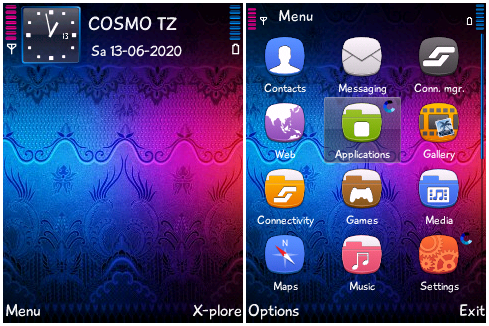 Batik Indonesia Tema Symbian S60v3