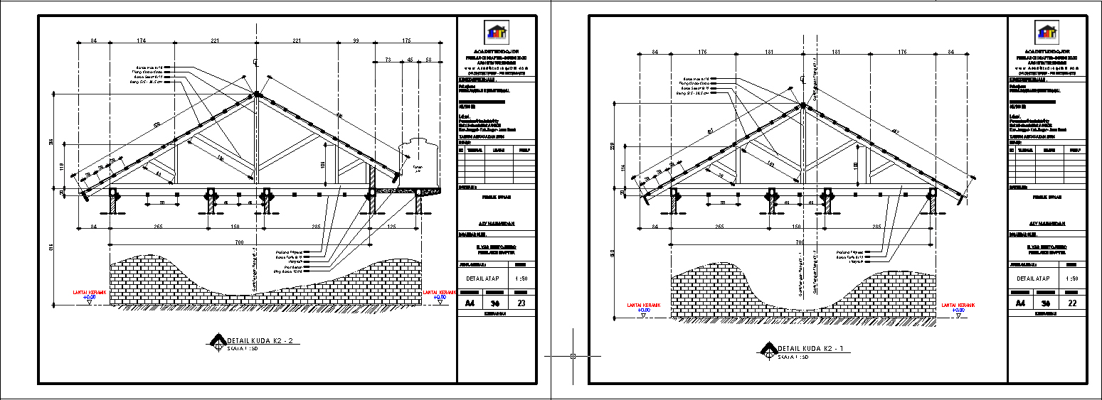 Gambar Kerja Lengkap Desain Rumah Jasa Desain Rumah