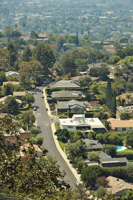 Villen und Pools  - Ausflug über den Mulholland Drive