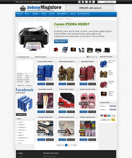 Johny Magstore Blogger Template