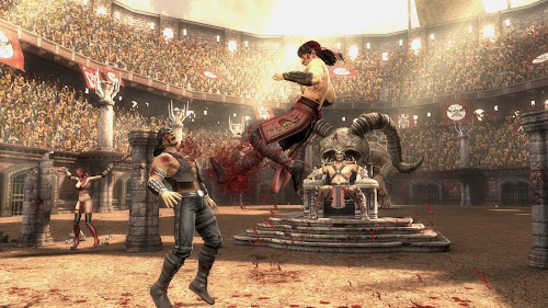 Screen Shot Of Mortal Kombat Komplete Edition (2013) Full PC Game Free Download At worldfree4u.com