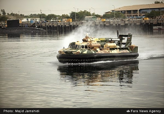 Iranian indigenized hovercraft