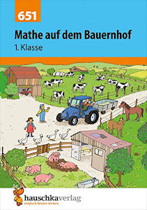 Mathe auf dem Bauernhof 1. Klasse, A5-Heft