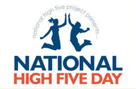 National High Five Day Wishes Pics