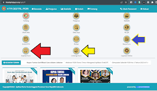 Fitur Aplikasi KTA Digital PGRI