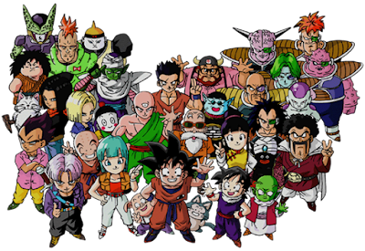 Dragon Ball Z characters PNG