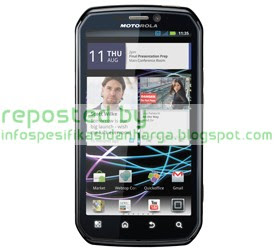 Harga Motorola Electrify 2 XT881 Hp Terbaru 2012