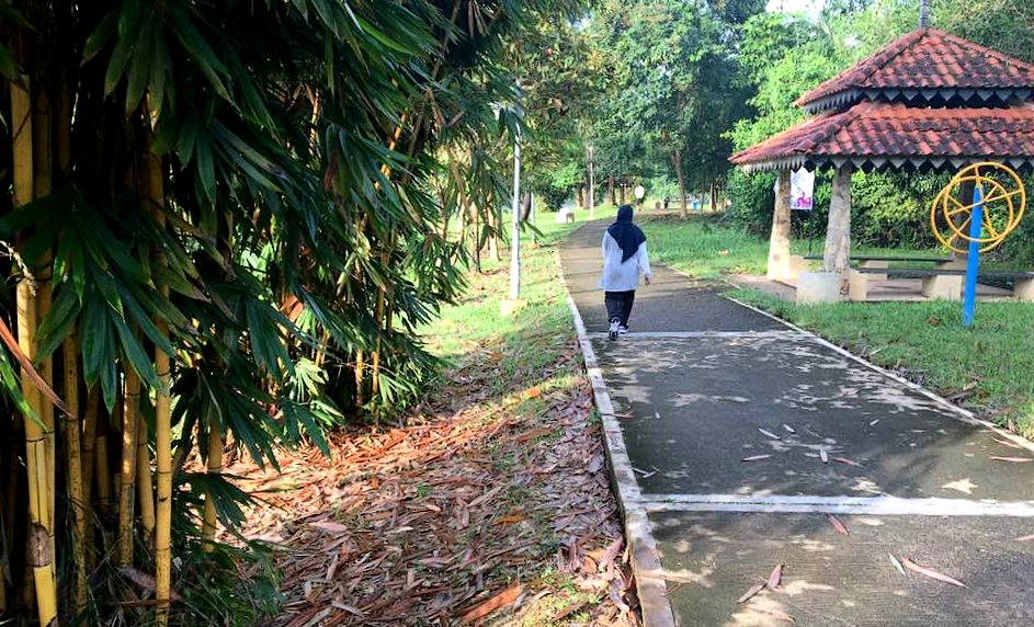 Seorang wanita hampir dirogol ketika sedang berjogging di taman