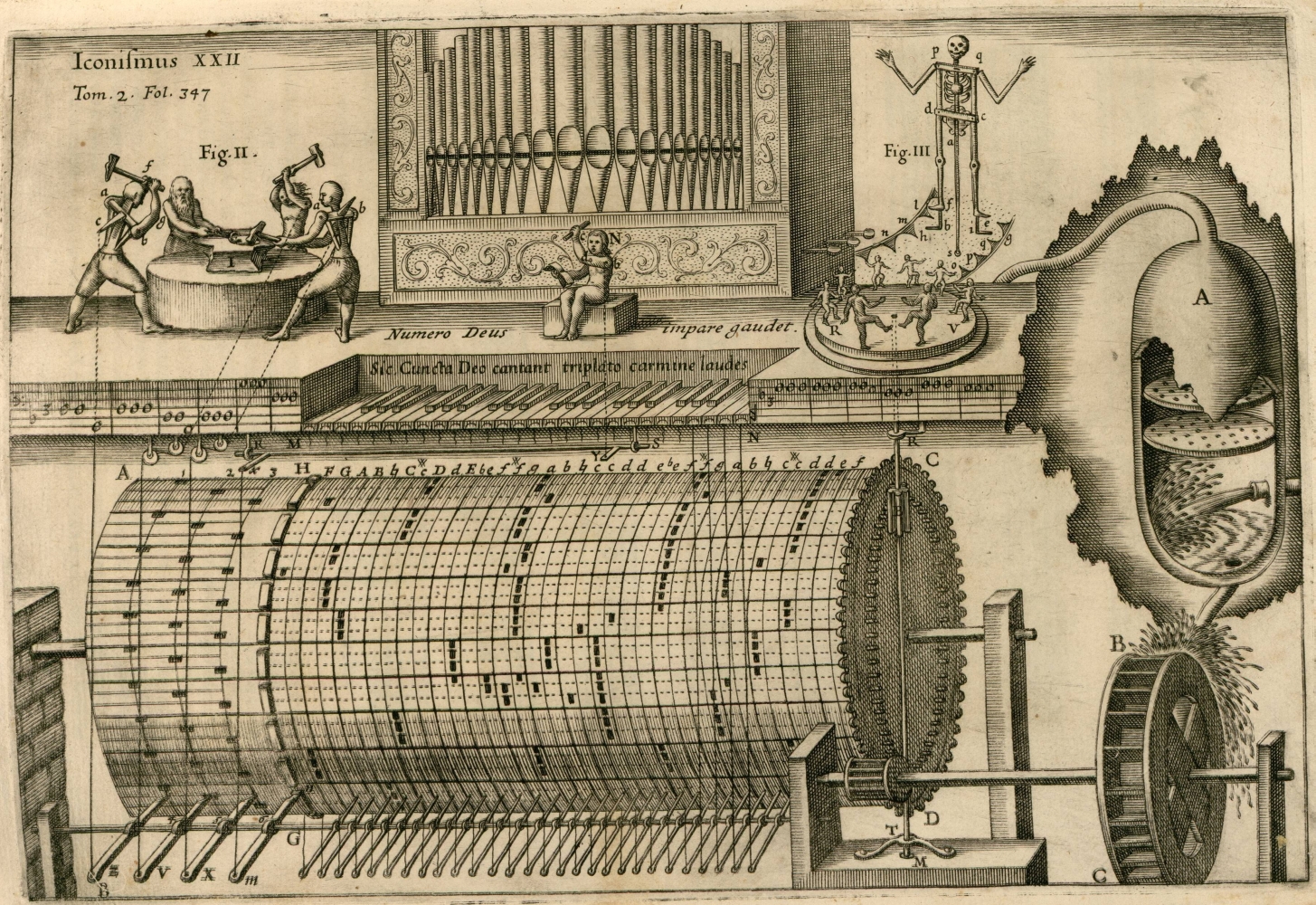 automatic hydraulic organ