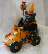 ~Black Cat's Halloween Shoe Wagon~