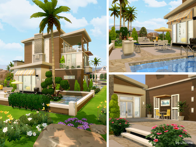 Sims 4 Tropical Home