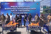 Bea Cukai Bojonegoro Musnahkan BMMN 8 Juta Batang Rokok dan Minuman Beralkohol