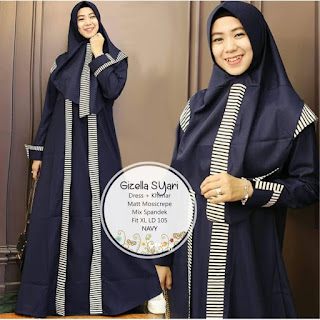 SB Gizella Syari Jual Baju Busana Muslim Dress Gizella Syari
