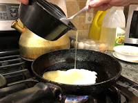 fried the egg