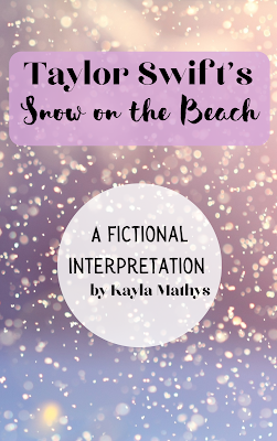 a fictional interpretation of snow on the beach by Taylor Swift