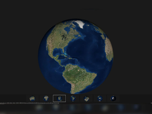 3 D Map Of The World