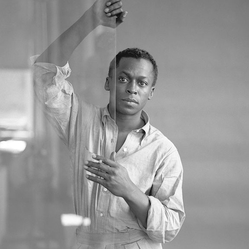 Miles Davis. Photograph taken by Tom Palumbo.