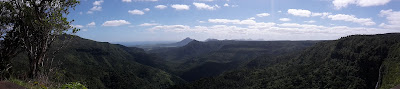 Panorama vom Black River Gorges Viewpoint
