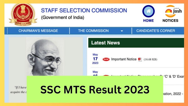 Ssc mts Result 2023