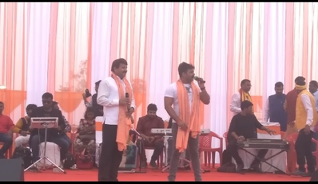 हर हाथ में काम ;हर जेब में दाम देने के लिए सेंटर फॉर एक्सीलेंट एक्सेलेंस का भूमि पूजन 