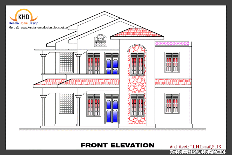 52+ Home Plan With Elevation, New House Plan!