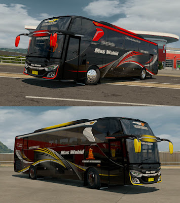 Skin Mas Wahid Jetbus 3+ HDD Adudu edit Diny