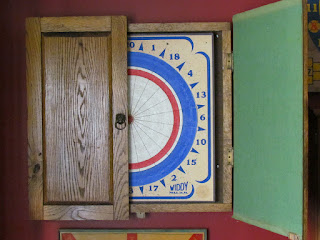 Dart Board Cabinet