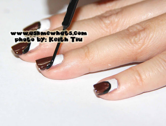 a photo of Rudolf the Red Nose Reindeer Nail Art, Christmas Nail Art Tutorial