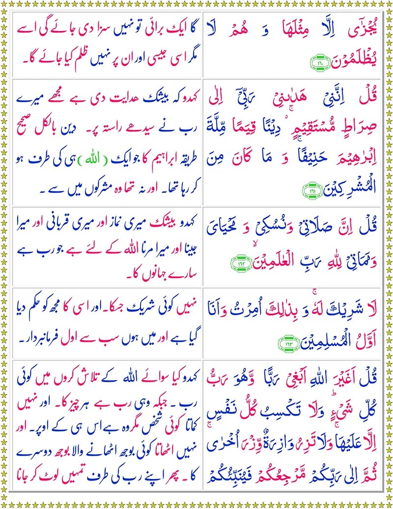 Surah Al-An’am with Urdu Translation,Quran,Quran with Urdu Translation,Surah Al-An’am with Urdu Translation,