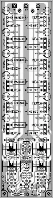 PCB Layout Design Namec Power Amplifier