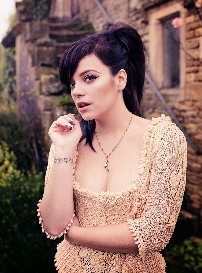 Magazine Photoshoot : Lily Allen Photoshot For Esquire Magazine UK February 2014 Issue 